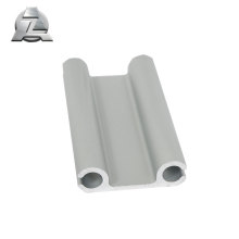 6063 t5 anodized double silver aluminium rail keder profile